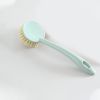 Home Pot Dishwashing Brush Long Handle Dish Bowl Cleaning Scrubber Natural Sisal Bristles Kitchen Supplies Tools And Accessories